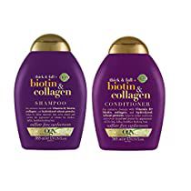 Check this out on Amazon Ogx Shampoo And Conditioner, Ogx Shampoo, Biotin And Collagen Shampoo, Ogx Hair Products, Hair Ingredients, Set Packaging, Vitamin B7, Cocamidopropyl Betaine, Sodium Chloride