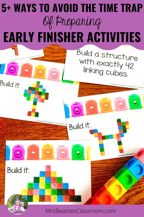 Morning Activities Year 1, Ks1 Morning Activities, Math Collaboration Activities, Connecting Cubes Task Cards, Year 1 Morning Activities, Eyfs Morning Activities, Stem Task Cards Free, Morning Activities For Kindergarten, Morning Activities For Kids