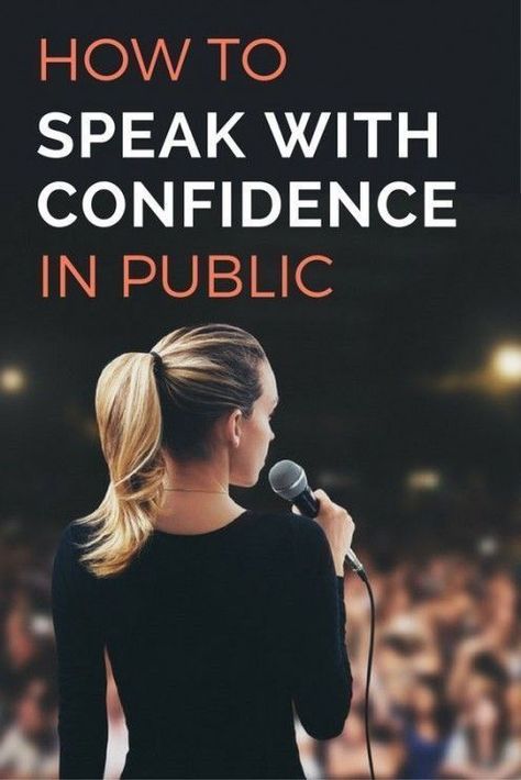 An estimated 75% of adults suffer from a fear of public speaking. When stress hormones are released we may behave differently - frequently, our minds go blank, our voices become harder to control, we may visibly shake etc. Even professional public speakers have to deal with nerves but they have techniques to cope. In this article, we discuss ways of speaking with confidence in public. Speak With Confidence, Public Speaking Tips, Rule Of Three, Motivational Speaking, Short Words, Public Speaker, Speaking Skills, Personality Development, The Orator