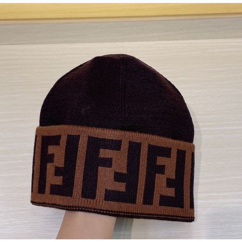 Fendi beanie hat Beanie Ideas, Fendi Accessories, Vintage Hat, Hat Shop, Head Circumference, Clothes Outfits, Hats Vintage, Beanie Hat, Beanie Hats