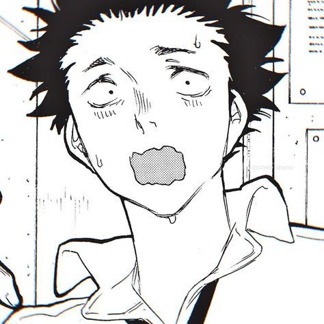 Shoya Ishida, A Silence Voice, A Silent Voice Manga, Human Anatomy Art, A Silent Voice, Blue Exorcist, 90s Anime, White Picture, Anatomy Art