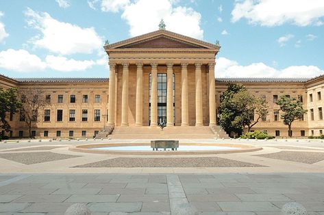 The Philadelphia Museum of Art exterior Museum Exterior, Famous Sculptures, Henry Ford Museum, Field Museum, Philadelphia Museums, Art Museums, Cleveland Museum Of Art, Philadelphia Museum Of Art, Sculpture Park