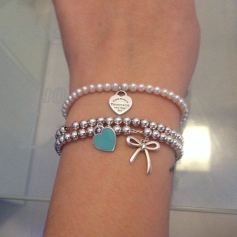 Bracelet Combos, Jason Dilaurentis, Tiffany And Co Bracelet, Tiffany And Co Jewelry, Preppy Jewelry, Tiffany Bracelets, Wrist Jewelry, Jewelry Accessories Ideas, Nail Jewelry