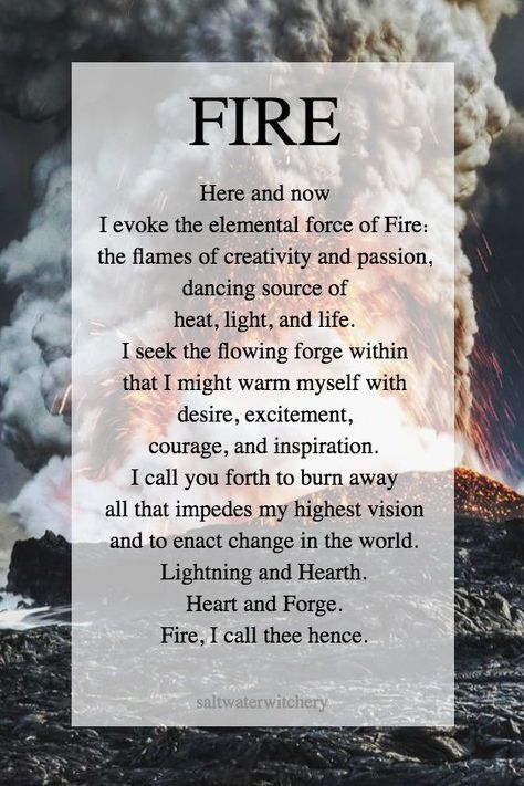 Witch 101, Calling The Corners, Fire Witchcraft, Fire Magick, Elements Quote, Elemental Witch, Fire Witch, Fire Magic, Water Witch