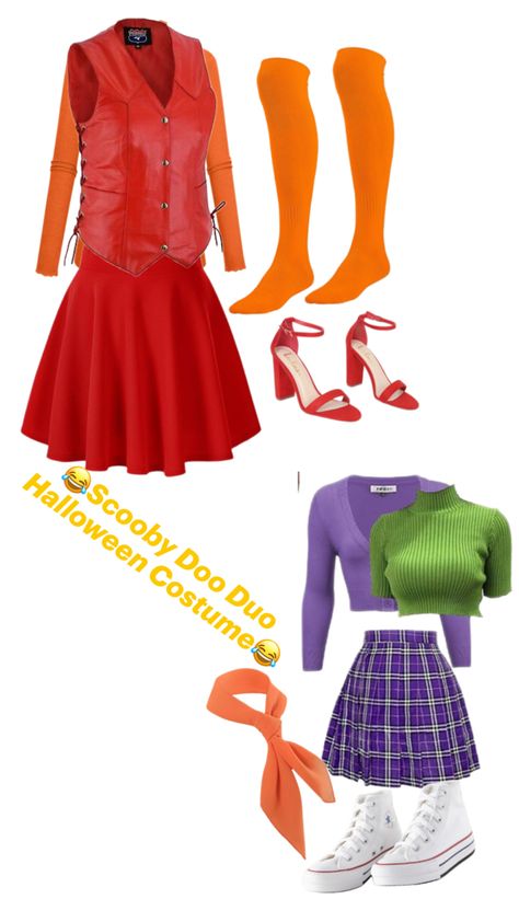 Velma and Thelma Duo Halloween Costumes, Scooby Doo, Halloween Costume, Halloween Costumes, Halloween, Quick Saves