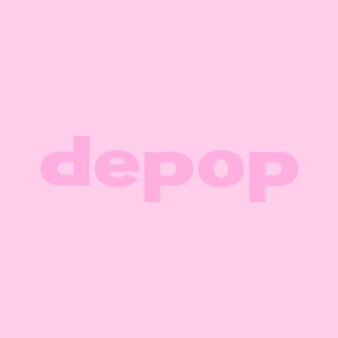 Depop Logo Aesthetic, Depop Icon Aesthetic Logo, Depop Icon, Depop Logo, Pink Ios, Vision Boarding, Pink Icons, Pink Theme, Phone Stuff