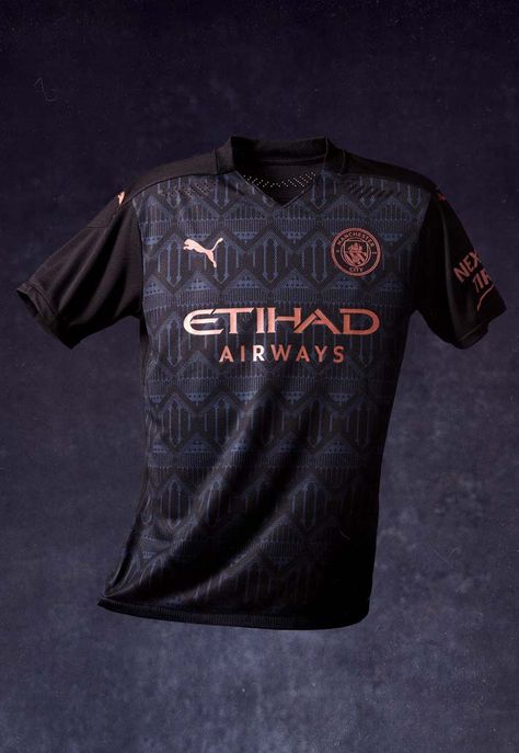 PUMA Launch Man City 20/21 Away Shirt - SoccerBible Bridgewater Canal, Football Jersey Shirt, Sport Shirt Design, Sports Jersey Design, Football Design, Sports Uniforms, Man City, Football Outfits, Club Shirts