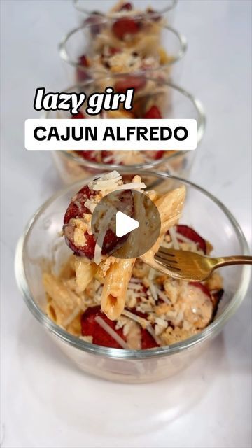 110K views · 8.8K likes | MaKayla Kim Thomas on Instagram: "If you’re tired of chicken but have goals to reach (me too)—I got you 🫱🏼‍🫲🏽🤪 

Cajun Alfredo bowls are from my Holy Grail cookbook 🩷 

If you’re tired of guessing, ordering out, or eating the same bland meals on repeat—check out my digital cookbooks + fitness plans 💪🏼 makaylathomas . com 

#mealprep #healthymeals #mealideas #highprotein #lowcarb #lunchideas #dinnerideas #easymeals" Makayla Thomas Cajun Alfredo, Makala Thomas Recipes, Bland Food Recipes, Makayla Thomas Cookbook, Makayla Thomas Fit, Makayla Thomas Fit Recipes Dinner, Makayla Thomas Fit Recipes Breakfast, Makayla Thomas, Makayla Thomas Fit Recipes