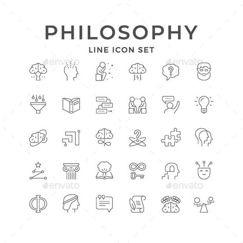 Philosophy Doodles, Philosophy Drawing Art, Philosophy Illustration, Philosophy Drawing, Philosophy Notes, Philosophy Tattoos, Unity Drawing, Strength Icon, Philosophy Design