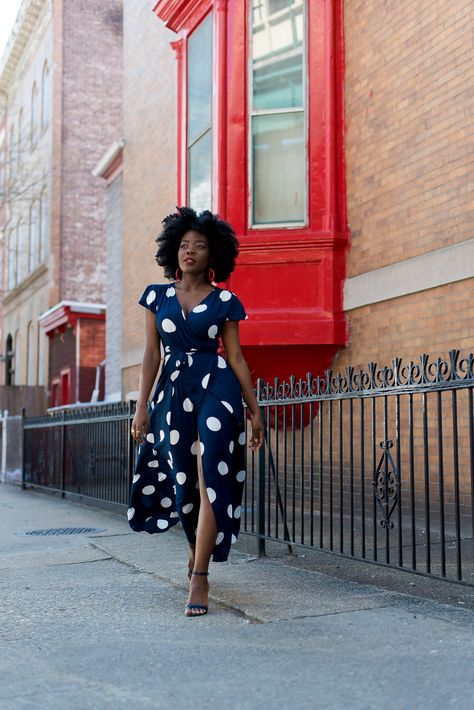 Romantic Style Black Women, Wrap Dress Outfit Casual, Wrap Dress Outfit, Spring Outfits Dresses, Afro Style, Classy Dress Outfits, Swag Outfits For Girls, Romantic Style, New Classic