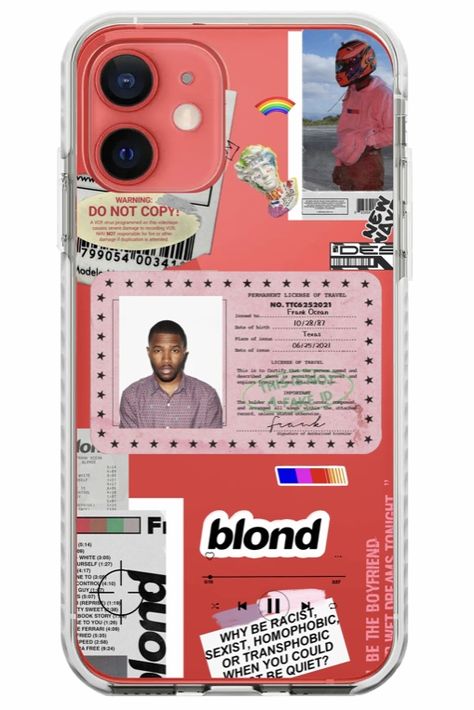 Frank Ocean Gift Ideas, Frank Ocean Phone Case, Transparent Case Ideas, Transparent Phone Case Ideas, Frank Ocean Sticker, Surfer Girl Aesthetic, Ocean Elements, Ocean Stickers, Pay Check