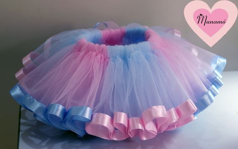 Saia tutu azul e rosa bebê no Elo7 | Munamó (8D453C) Rainbow Tutu, Tutu Skirts, Ballerina Style, Dance Fashion, Princess Style, Tutu Skirt, Color Rosa, Little Princess, A 4