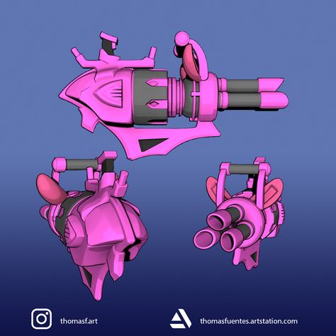 "Pow-Pow" the Jinx minigun's , on ArtStation at https://www.artstation.com/artwork/Rnxlyv Jinx Pow Pow, Jinx League Of Legends, Prop Making, Zbrush, Drawing Art, Gotham, League Of Legends, Character Art, Flash