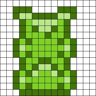 Pixel Art Gummy Bear, Candy Perler Bead Patterns, Gumi Perler Beads, Perler Gummy Bear, Gummy Bear Perler Bead Pattern, Dinosaur Kandi Pattern, Kandi Perler, Gummy Bear Perler Beads, Kandi Patterns Templates