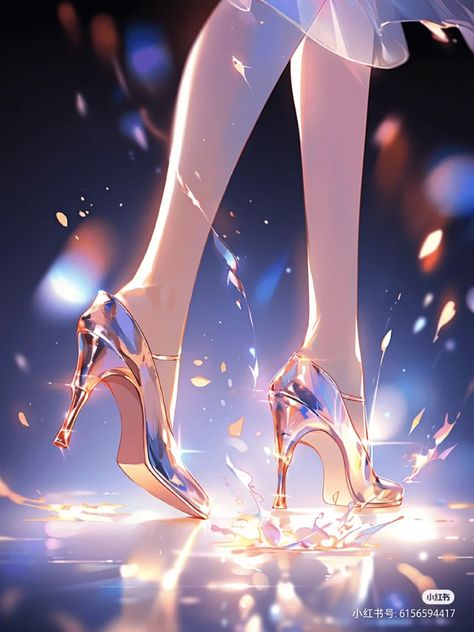 Fantasy Shoes, Castle House Design, Magic Shoes, Fairy Shoes, Shoe Designs, Dreamy Artwork, Anime Jewelry, Fashion Drawing Dresses, Shoes Drawing