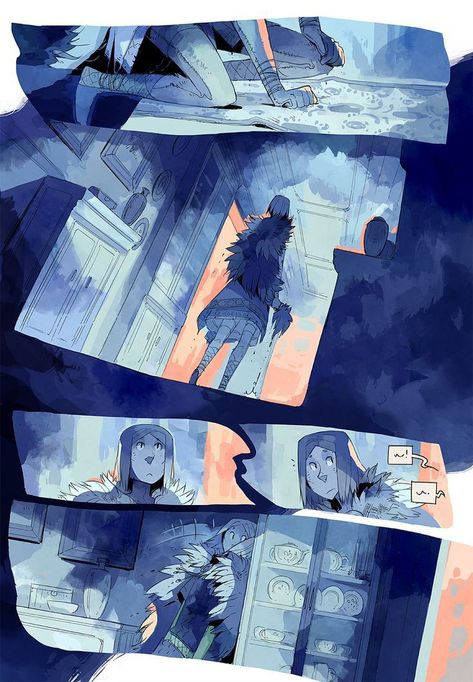 Graphic Novel Layout, Stand Still Stay Silent, Graphic Novel Illustration, Fantasy Story Ideas, Stay Silent, Comic Book Layout, Bd Art, Animation Storyboard, Comic Tutorial