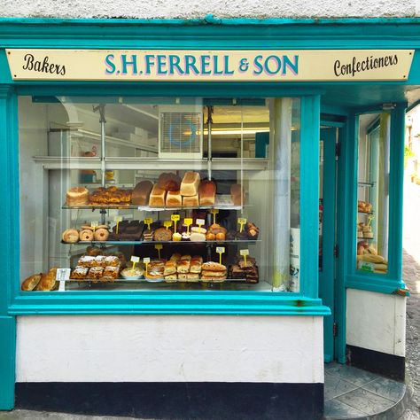 Old School Bakery, Mid Century Modern Bakery, European Bakery, Jack Howard, St Ives Cornwall, Crochet Fish, Cornwall Uk, Shop Windows, Slow Cooker Recipes Healthy