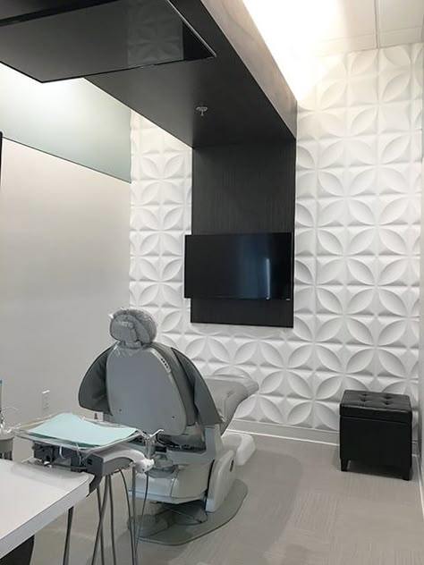 Dr. Boudaie www.donraycompany.com Dental Clinic Selfie Wall, Dental X Ray Room Design, Sterilization Room Dental, Futuristic Dental Clinic, Dental Design Interior, Dental Office Design Sterilization, Doctor Office Design, Orthodontic Office, Dentist Clinic