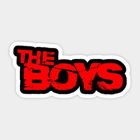 The Boys - The Boys - Sticker | TeePublic Bike Logos Design, Cool Laptop Stickers, Boyfriend Scrapbook, Superhero Stickers, Scary Photos, Funny Logo, Bike Logo, Bike Stickers, Boys Sticker