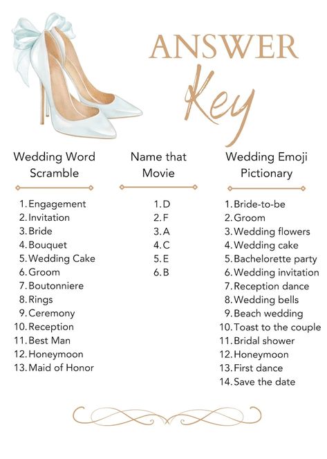 Wedding Shoes Bridal Shower Games Bundle, Printable Bridal Party Games, Would She Rather, Emoji Pictionary, Minimalist Wedding Shower Games - Etsy Activities Wedding, Bridal Shower Games Funny, Bridal Party Games, Shower Activities, Would She Rather, Shower Tips, Emoji Pictionary, Bridal Shower Activities, Bridal Shower Planning