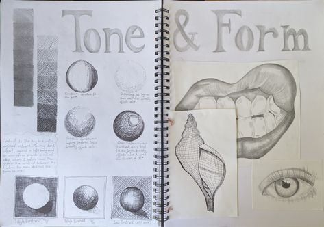 Tone and Form line black and white art sketchbook lips eyes tonal pen biro GCSE Tone And Form Gcse Art Page, Tone And Form Gcse Art, Tone Sketchbook Page, Gcse Art Tonal Drawing Page, Tonal Art Gcse Page, Tonal Study Gcse, Gcse Art Tone Page, Tone Art Gcse, Tone Gcse Art Page