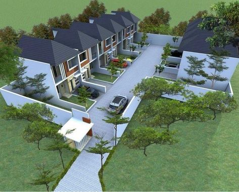 Small Apartment Building Design, Social Housing Architecture, Building Design Plan, Landscape And Urbanism Architecture, Small Apartment Building, Two Story House Design, Urban Design Plan, House Outer Design, Affordable House Plans