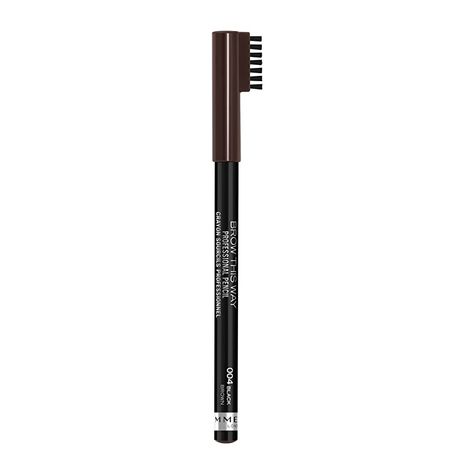 RIMMEL LONDON Professional Eyebrow Pencil - Black Brown Eyebrow Products, Rimmel London, Brow Pencils, Rimmel, Eyebrow Pencil, Eyebrows, Eyeliner, Black And Brown, Pencil