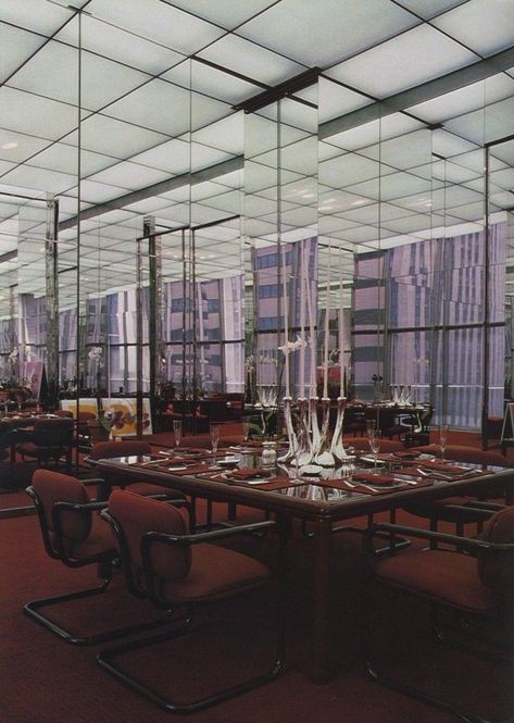 80s Interior, Retro Interior Design, Hall Of Mirrors, Interior Vintage, Retro Interior, Studio 54, Vintage Interiors, Vintage Interior, Dream Spaces