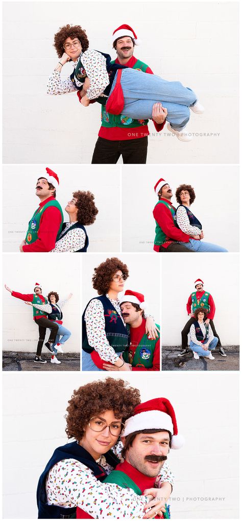 Cheesy Family Photos Christmas Cards, 80s Family Photos Christmas, Couple Christmas Card Photo Ideas Funny, 90s Christmas Pictures, Christmas Cards Poses, Awkward Christmas Cards, Cheesy Family Christmas Photos, Akward Christmas Pictures, Cringey Family Pictures