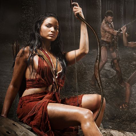 The Spartacus Workout  Photo by: Courtesy of Starz Spartacus Series, Workout Woman, Liam Mcintyre, Spartacus Blood And Sand, Spartacus Workout, Katrina Law, Woman Eating, Womens Health Magazine, Heroic Fantasy