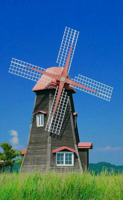 Wind Mills, Wind Mill, Windmill Photography, Windmill Drawing, Old Windmill Drawing, Windmills Aesthetic, Windmill Images, Dutch Windmill, Windmill And Tulips