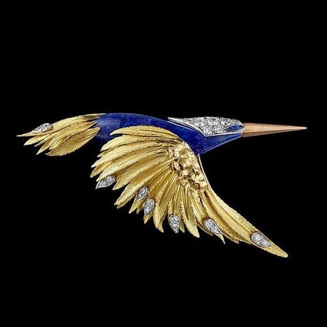 Charleston Art, Jewellery Exhibition, Jewelry Magazine, Antique Jewellery Designs, Lapis Lazuli Jewelry, Botanical Jewelry, Bird Jewelry, Gold Earrings Designs, Fine Jewels