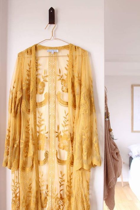 Lace kimono. Mustard yellow. Out with Audrey. Thediydecorator. The DIY Decorator. My style. Fate Night, Yellow Kimono, Product Styling, Lace Kimono, Yellow Lace, Autumn Wedding, Kimono Cardigan, Ankara Styles, Cardigan Fashion