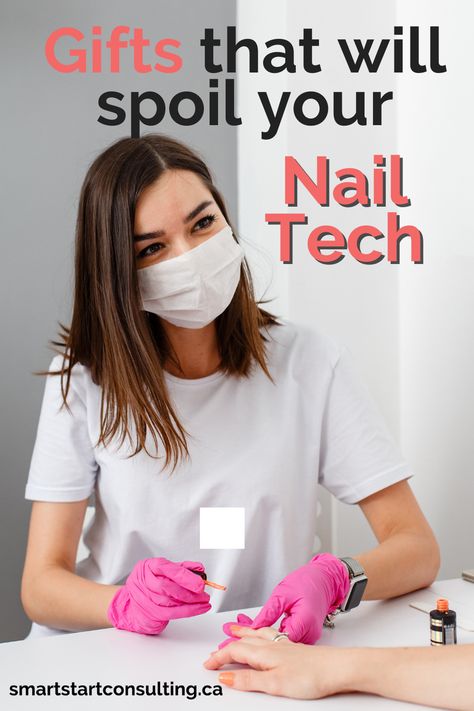 Show your nail tech just how much you appreciate them and their work with these unique gifts. #nailtech #nailtechgift Gifts For Your Nail Tech, Gifts For Manicurist Nail Tech, Nail Tech Gifts Ideas, Nail Tech Christmas Gifts, Gift Ideas For Nail Technician, Gift For Nail Technician, Gifts For Nail Technicians, Gifts For Nail Techs, Nail Tech Gifts