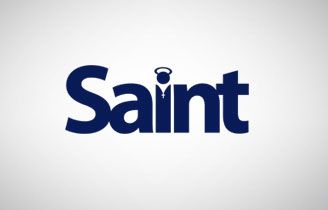 saint Saint Logo Design, Typo Logos, Creative Logos, Glass Photography, Typo Logo, Typographic Logo, Instagram Logo, 8th Grade, Fresh Design