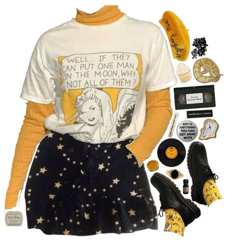 🌙See You, Space Cowboy🌙 Outfit | ShopLook Cosmic Outfit, Space Inspired Outfits, Spacecore Outfits, Space Themed Outfits, Space Aesthetic Outfit, Space Boy, Taylor Outfits, Space Outfit, Aesthetic Space