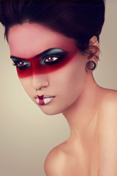 Batman Makeup, Extreme Make-up, Carnaval Make-up, Editorial Make-up, Fantasy Make-up, Makeup Contouring, Make Carnaval, Make Up Designs, Extreme Makeup