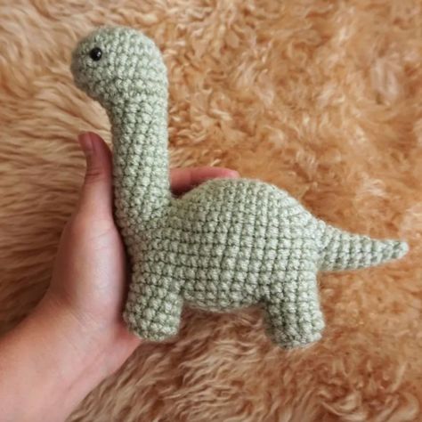 The 25 Coolest Crochet Dinosaur Patterns Crochet Stuffed Animals Dinosaur, Bronto The Dinosaur Crochet Free Pattern, Long Neck Dino Crochet Pattern Free, Brachiosaurus Crochet Pattern Free, Crochet Long Neck Dinosaur, Free Brontosaurus Crochet Pattern, Brachiosaurus Crochet Pattern, Dinasour Crochet Patterns, Long Neck Dinosaur Crochet Pattern