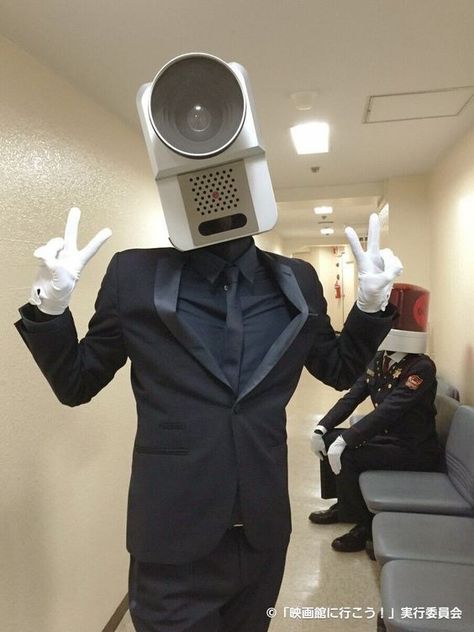 Boxheads Cosplay, Object Heads Cosplay, Objecthead Cosplay, Object Head Cosplay, Tv Head Cosplay, Tv Heads, Object Head, Object Heads, Tv Head