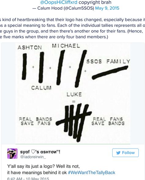 5SOS Logo Drama #WeWantTheTallyBack 5sos Logo, 5sos Tattoo, Supernatural Tattoo, Tattoos To Cover Scars, 5sos Imagines, Lyric Tattoos, Summer Tattoo, Five Seconds Of Summer, 1d And 5sos