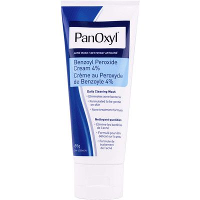 Shop for Acne Wash, 4% Benzoyl Peroxide Cream by PanOxyl | Shoppers Drug Mart Benzoyl Peroxide Cleanser, Benzoyl Peroxide, Clear Acne, Prevent Acne, Unclog Pores, Face Wash, Clear Skin, Acne, Skin Care