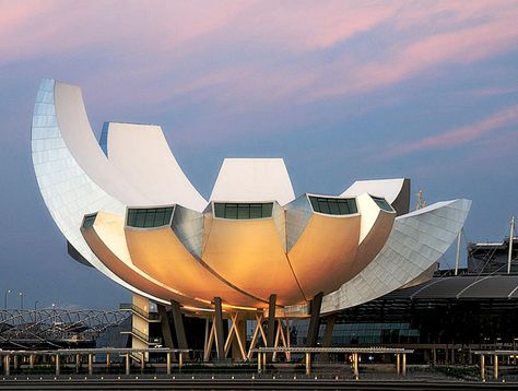 artscience museum | singapore Singapore Museum, Art Science Museum, Moshe Safdie, Dynamic Architecture, Sketch Architecture, Sands Singapore, Architecture Artists, Cover Design Inspiration, Singapore Art