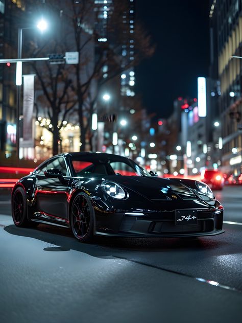 Downtown Tokyo, 718 Cayman Gt4, Car Home Decor, Porsche Car, Car Prints, Cayman Gt4, Porsche Cayman, Car Poster, Super Car