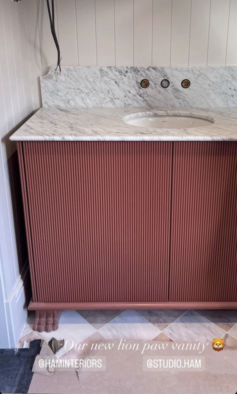 Reeded Vanity, Vanity Inspiration, Joinery, Interior Inspiration, Bathroom Vanity, Bathrooms, Vanity, Shower, Design