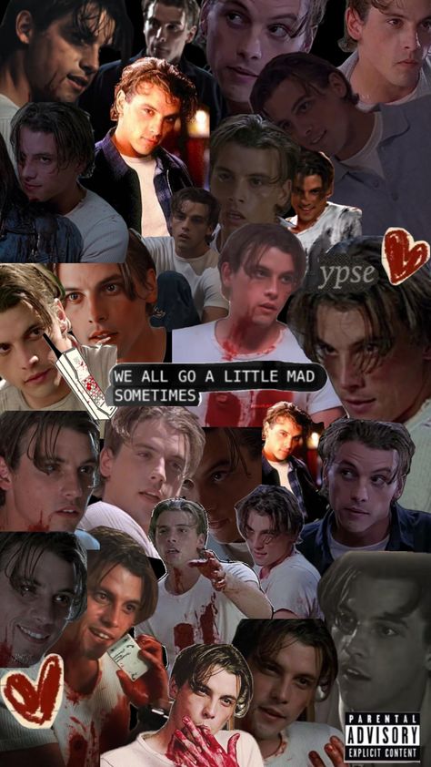 Scream Wallpapers Billy And Stu, Scream Lockscreen Iphone, Scream Billy Loomis Fanart, Scream Billy Loomis Aesthetic, Billy Loomis Collage, Scream Wallpapers Billy, Scream Collage Wallpaper, Billy Loomis Hot Wallpaper, Ghost Face Billy Loomis