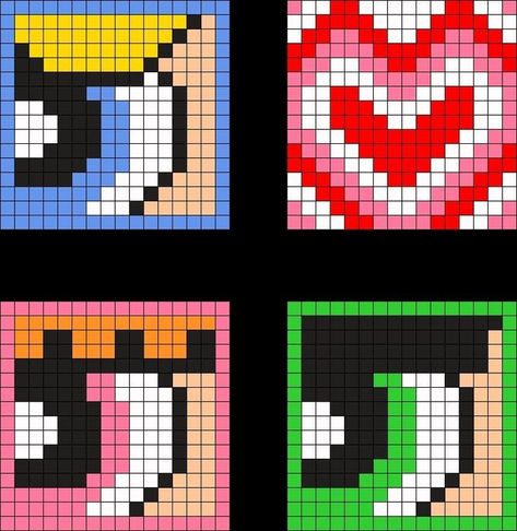 Easy Pixel Art Disney, Pixel Art Disney, Pixel Art Animals, Graph Paper Drawings, Pixel Art Tutorial, Easy Pixel Art, Pixel Art Templates, Pixel Drawing, Diy Perler Bead Crafts