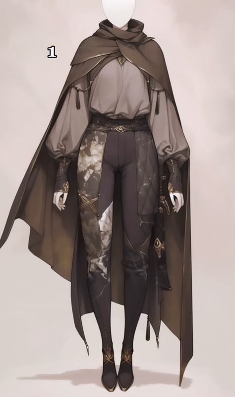 Dnd Outfits Inspiration Warlock, Dnd Outfits Inspiration Sorcerer, Dnd Fighter Outfit, Dnd Sorcerer Outfit, Staff Design Ideas, Dnd Outfits Inspiration, Fantasy Outfits Art, Fantasy Clothing Design, Casual Fantasy Clothing