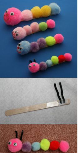 Popsicle Stick Crafts Kids, Easy Popsicle Stick Crafts, Popsicle Stick Crafts For Kids, Babysitting Crafts, Diy Popsicle Stick Crafts, Caterpillar Craft, Diy Popsicle, Popsicle Crafts, Crafts For Teens To Make