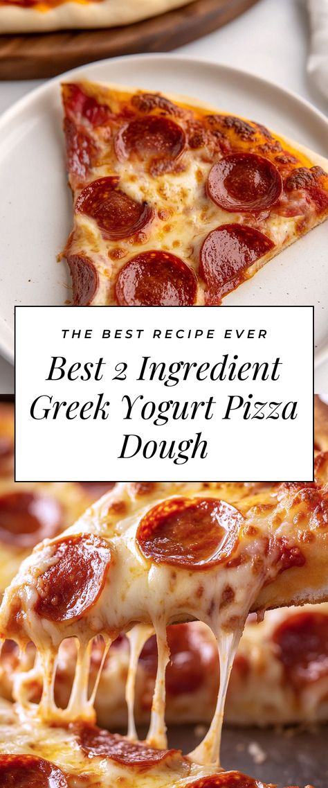 Image for Best 2 Ingredient Greek Yogurt Pizza Dough Quick Pizza Crust, Greek Yogurt Pizza Dough, Easy Healthy Pizza, Greek Yogurt Pizza, Yogurt Pizza Dough, Yogurt Pizza, Healthy Homemade Pizza, 2 Ingredient Pizza Dough, Family Pizza Night