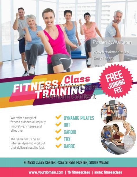 Fitness Training Class Flyer Poster Fitness Class Poster, Class Poster Ideas, Fitness Poster, Fitness Flyer, Class Poster, Easter Templates, Barre Classes, Workout Posters, Staff Training